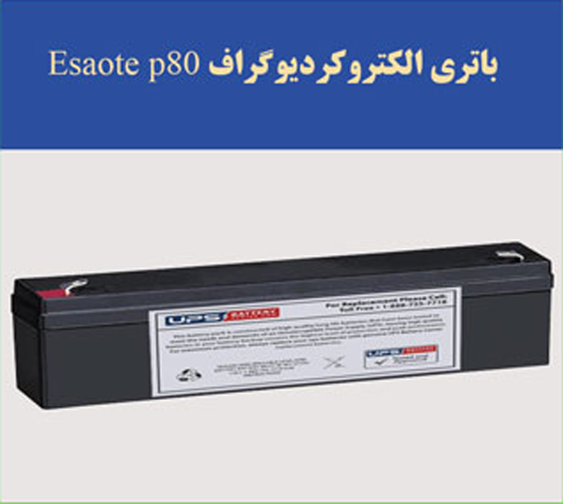 باتری الکتروکاردیوگراف (ECG) مدل esoate P80